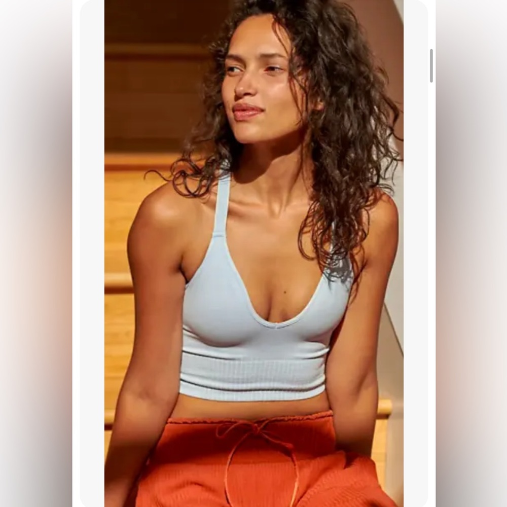 Free People good karma crop